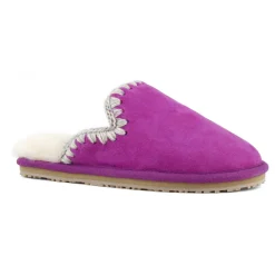 Suede Slipper Eskimo Stitch