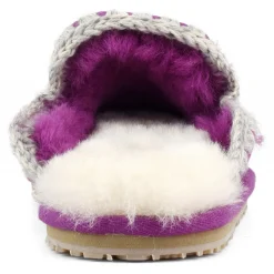 Suede Slipper Eskimo Stitch