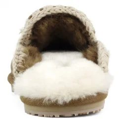 Suede Slipper Eskimo Stitch