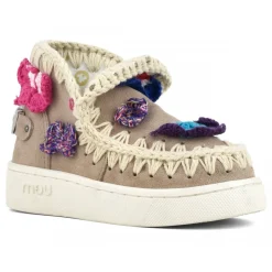 Summer Eskimo Sneaker Kid Crochet Butterflies