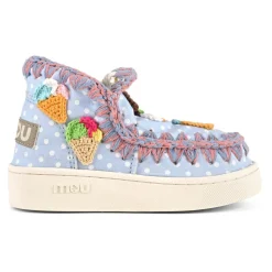 Summer Eskimo Sneaker Kid Crochet Ice Creams