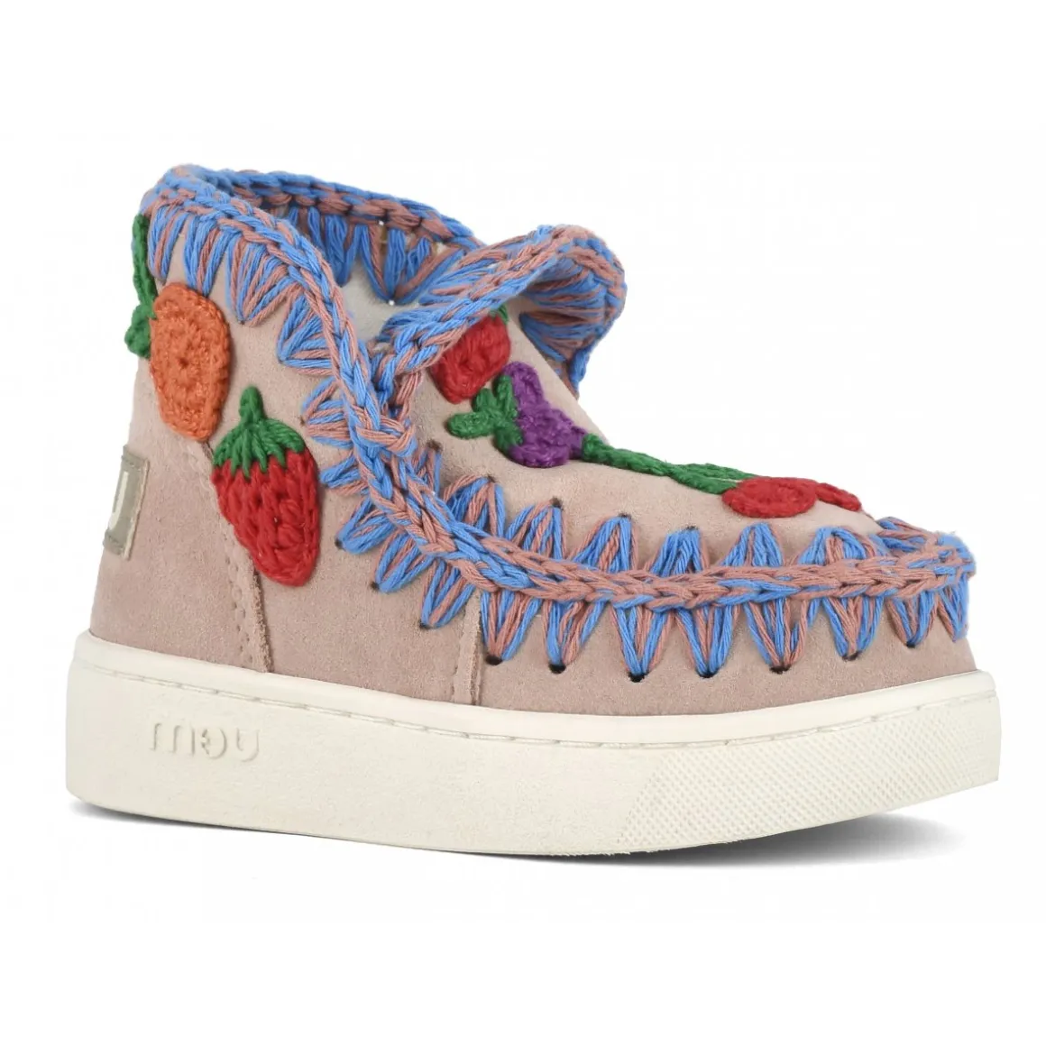 Summer Eskimo Sneaker Kid Crochet Fruit