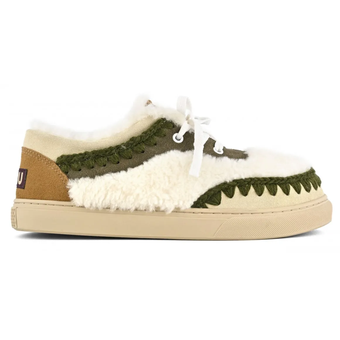 Unisex Lace-up Sneaker Shearling