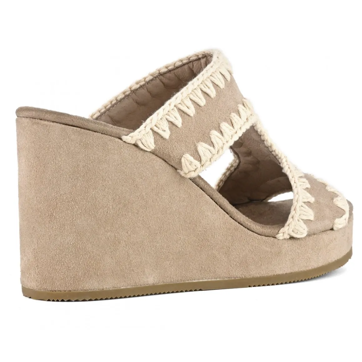 Wedge Plain Suede