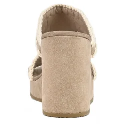 Wedge Plain Suede