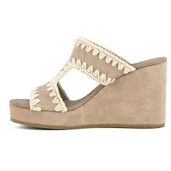 Wedge Plain Suede