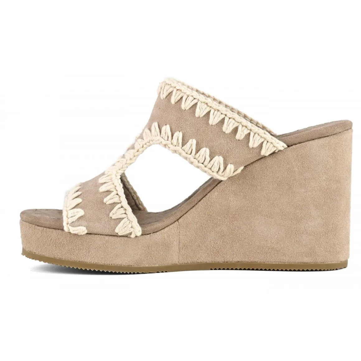 Wedge Plain Suede