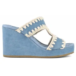 Wedge Plain Suede
