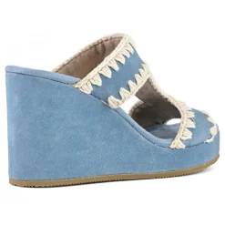 Wedge Plain Suede