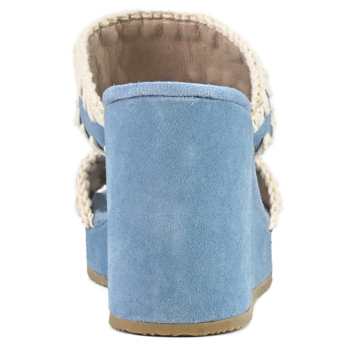 Wedge Plain Suede